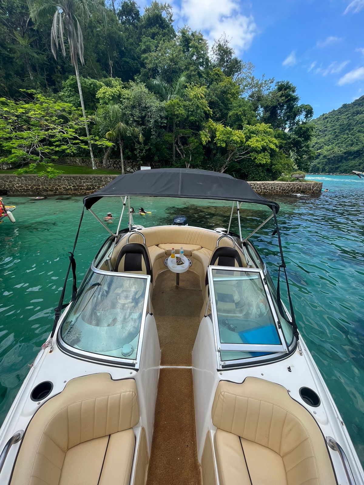 LANCHA PRIVATIVA PARATY Snorkel & Cooler com gelo
