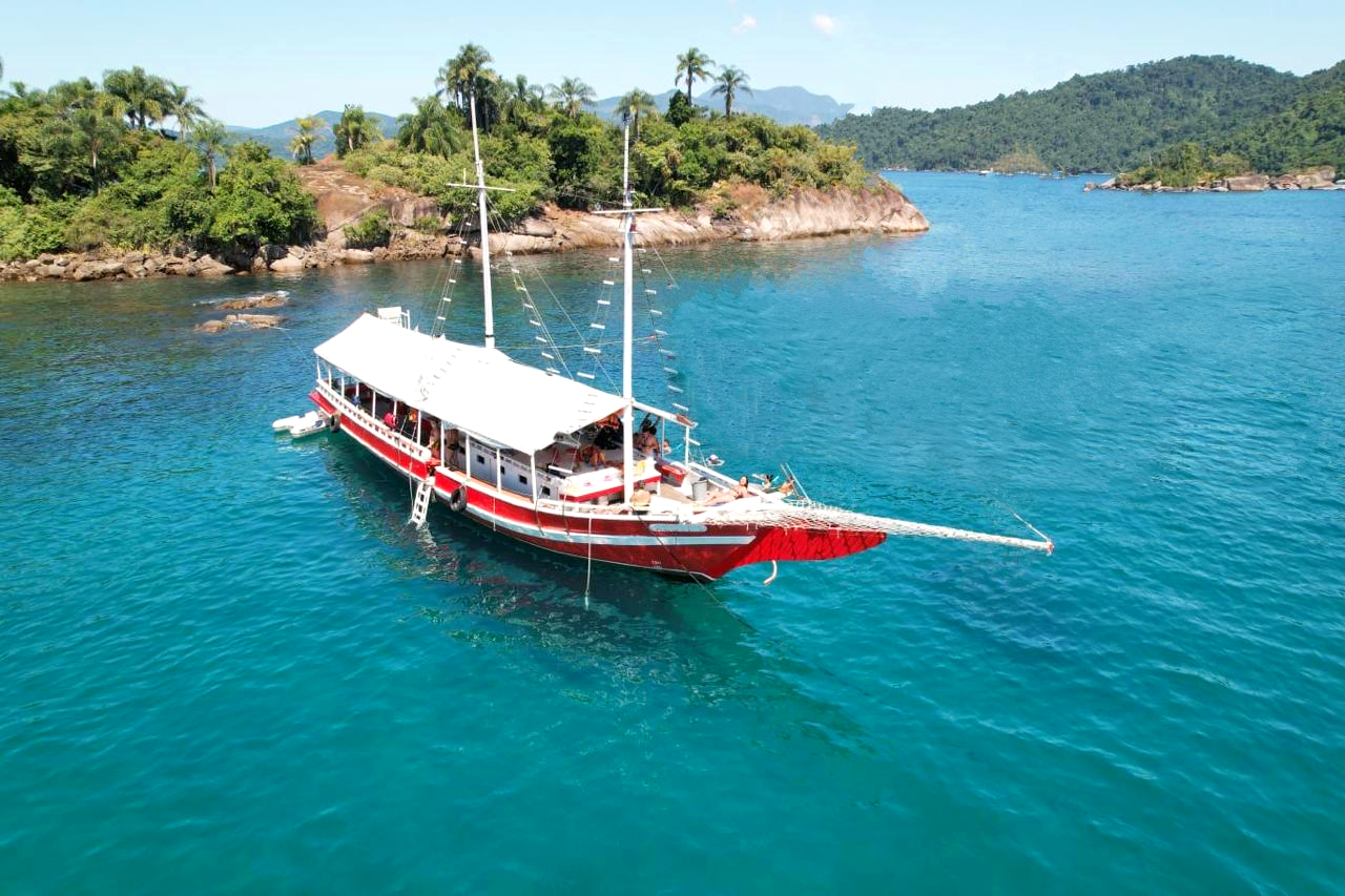 ESCUNA PARATY Roteiro Completo 6 horas/6 paradas - Saída 9:30 horas
