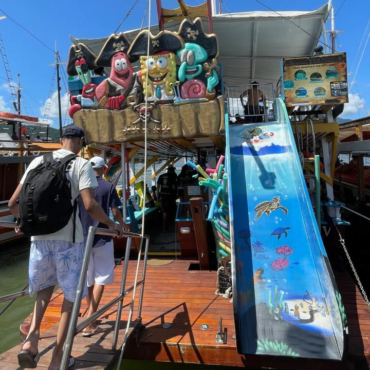 ESCUNA - SpongeBob THEMATICO -11:00 Horas - Ilha dos Cocos